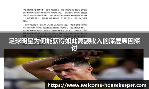 足球明星为何能获得如此高额收入的深层原因探讨
